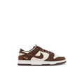 Nike Dunk Low suede-panelled brown