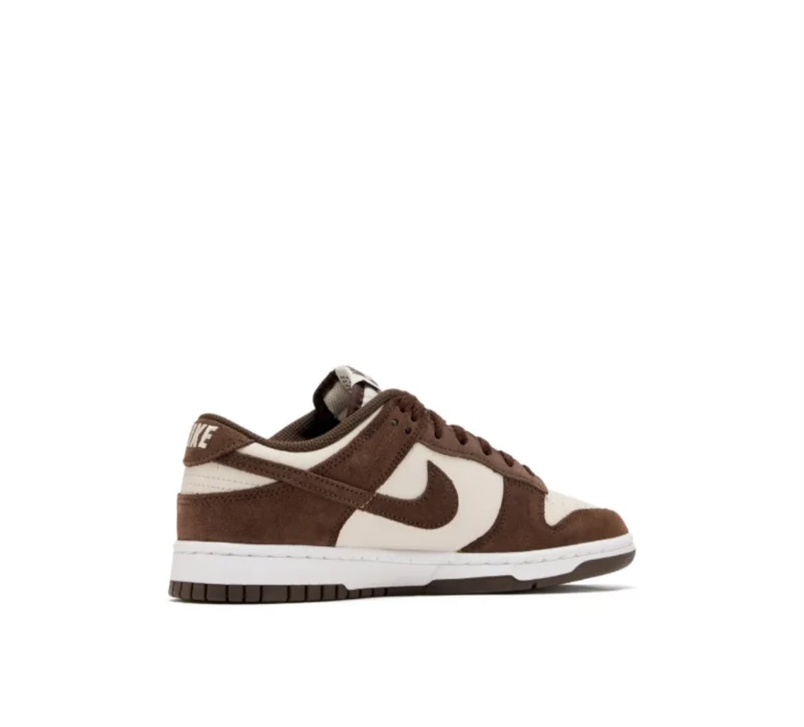 Nike Dunk Low suede-panelled brown